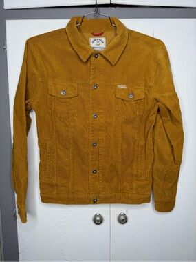 Iron & Resin Men's Corduroy Rambler Jacket Camel Brown Size Small
